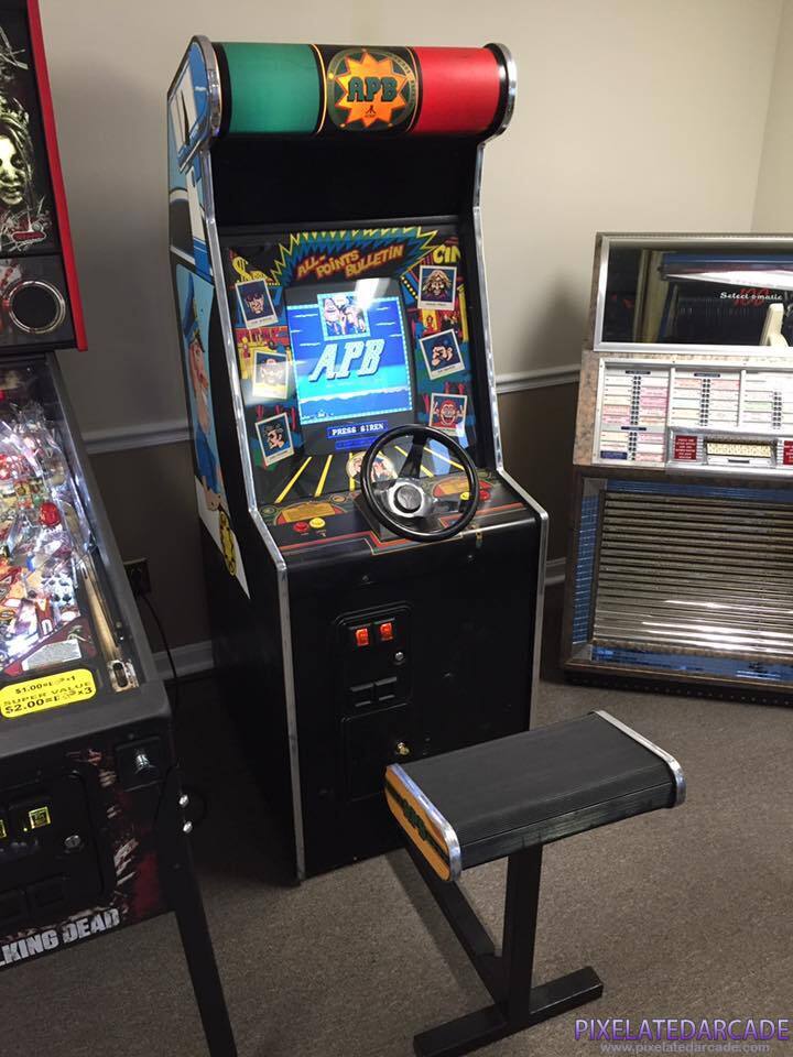 APB Photo: APB arcade cabinet