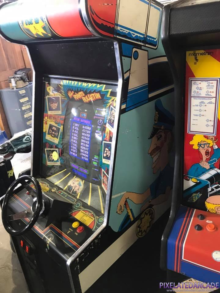 APB Photo: APB arcade cabinet