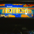 Nemesis arcade cabinet - Marquee
