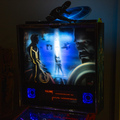 TRON: Legacy pinball cabinet - Backbox