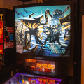 Starship Troopers pinball cabinet - Backbox