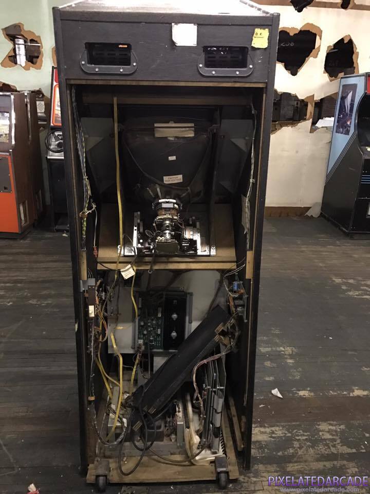 Spy Hunter Photo: Spy Hunter arcade cabinet - Back