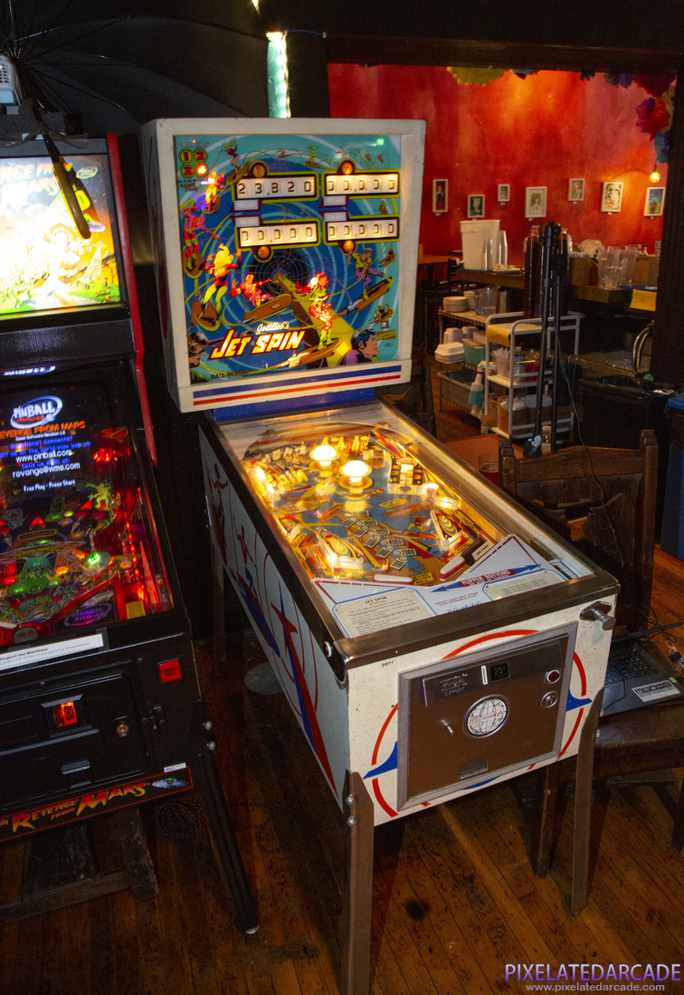 Jet Spin Photo: Jet Spin pinball cabinet
