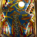 Jet Spin pinball cabinet - Playfield