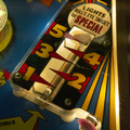 Jet Spin pinball cabinet - Playfield detail