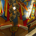 Jet Spin pinball cabinet - Playfield detail