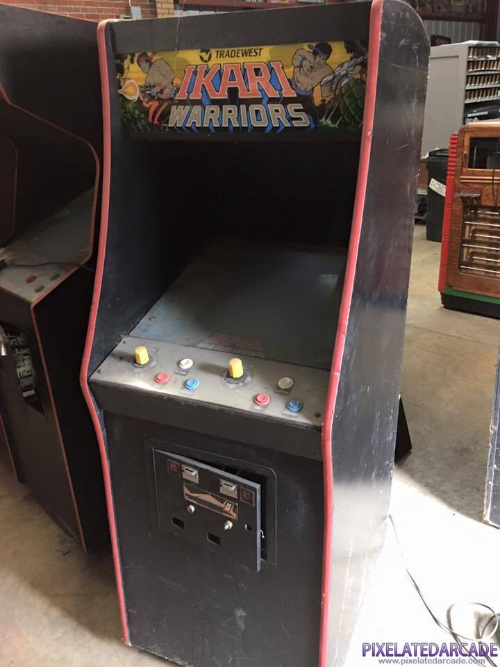 Ikari Warriors Photo: Ikari Warriors in Midway cabinet