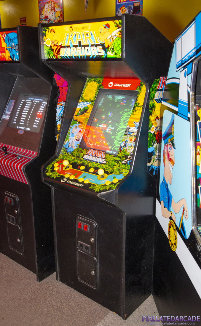 Ikari Warriors Photo: Ikari Warriors arcade cabinet