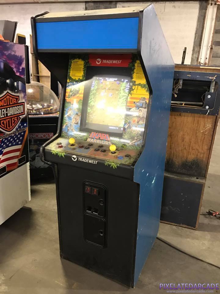Ikari Warriors Photo: Ikari Warriors in Dig Dug cabinet