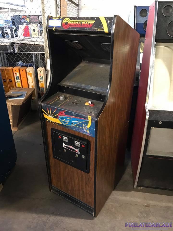 Omega Race Photo: Omega Race mini arcade cabinet