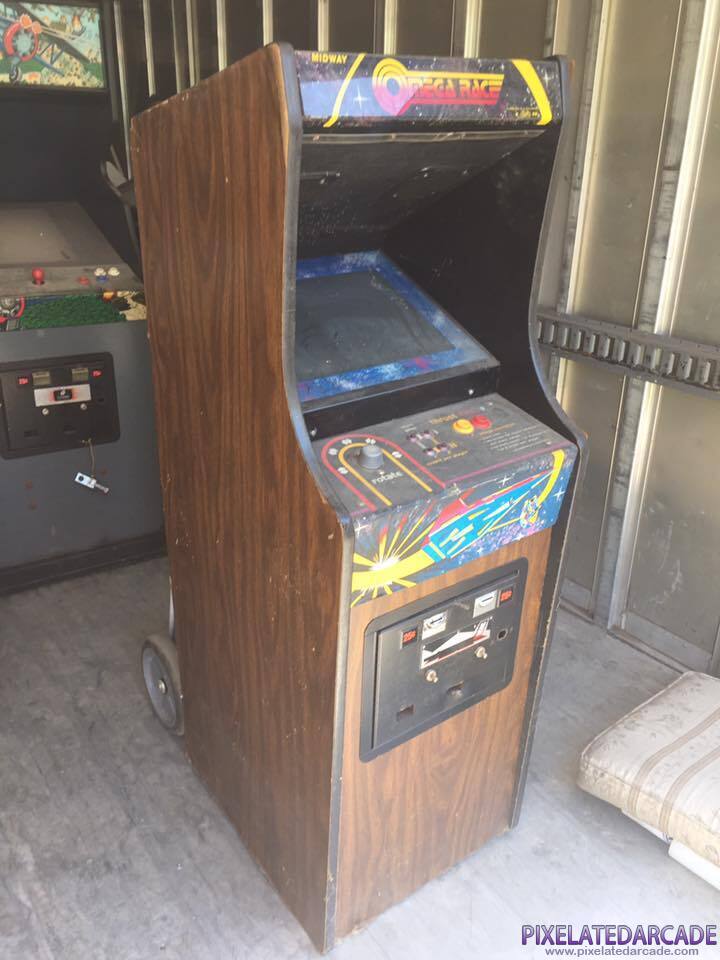 Omega Race Photo: Omega Race mini arcade cabinet
