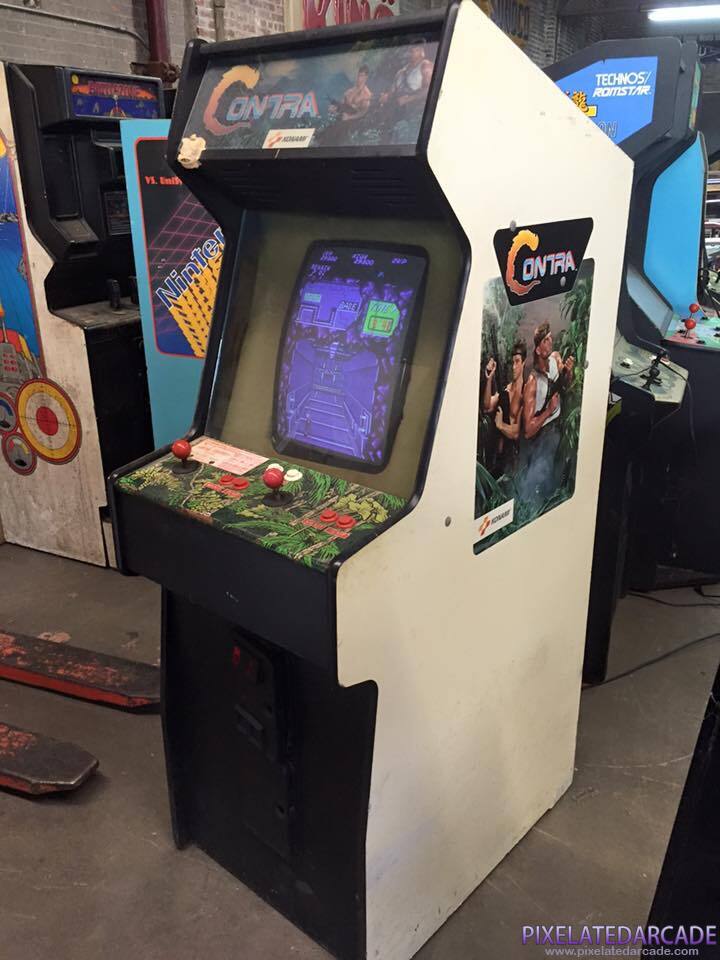 Contra Photo: Contra arcade cabinet