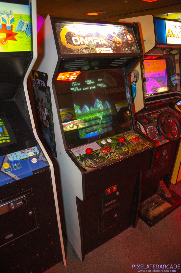 Contra Photo: Contra arcade cabinet