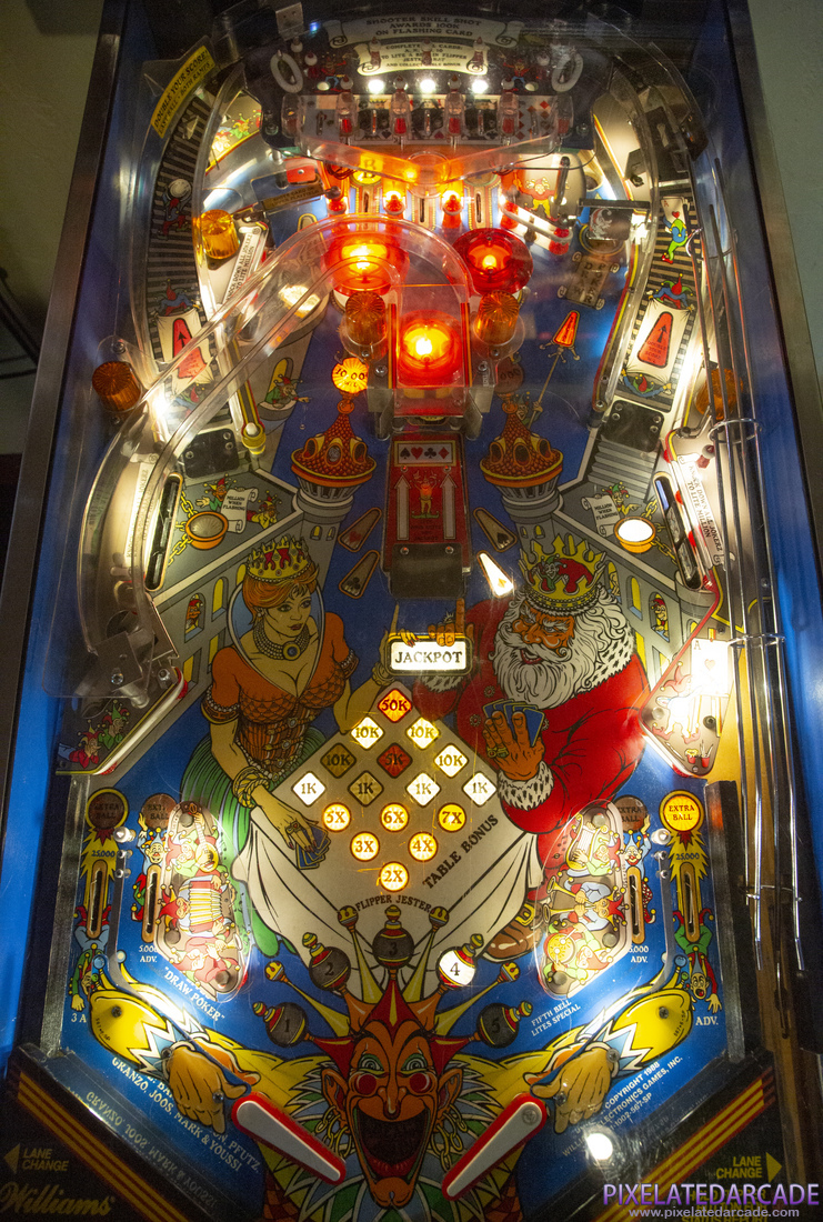 Jokerz! Photo: Jokerz! pinball cabinet - Playfield
