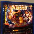 Jokerz! pinball cabinet - Backbox