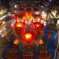 Jokerz! pinball cabinet - Upper playfield