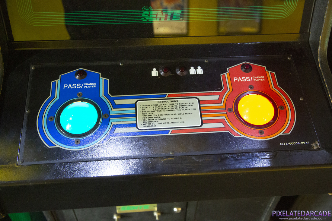 Street Football Photo: Street Football arcade cabinet - Controls