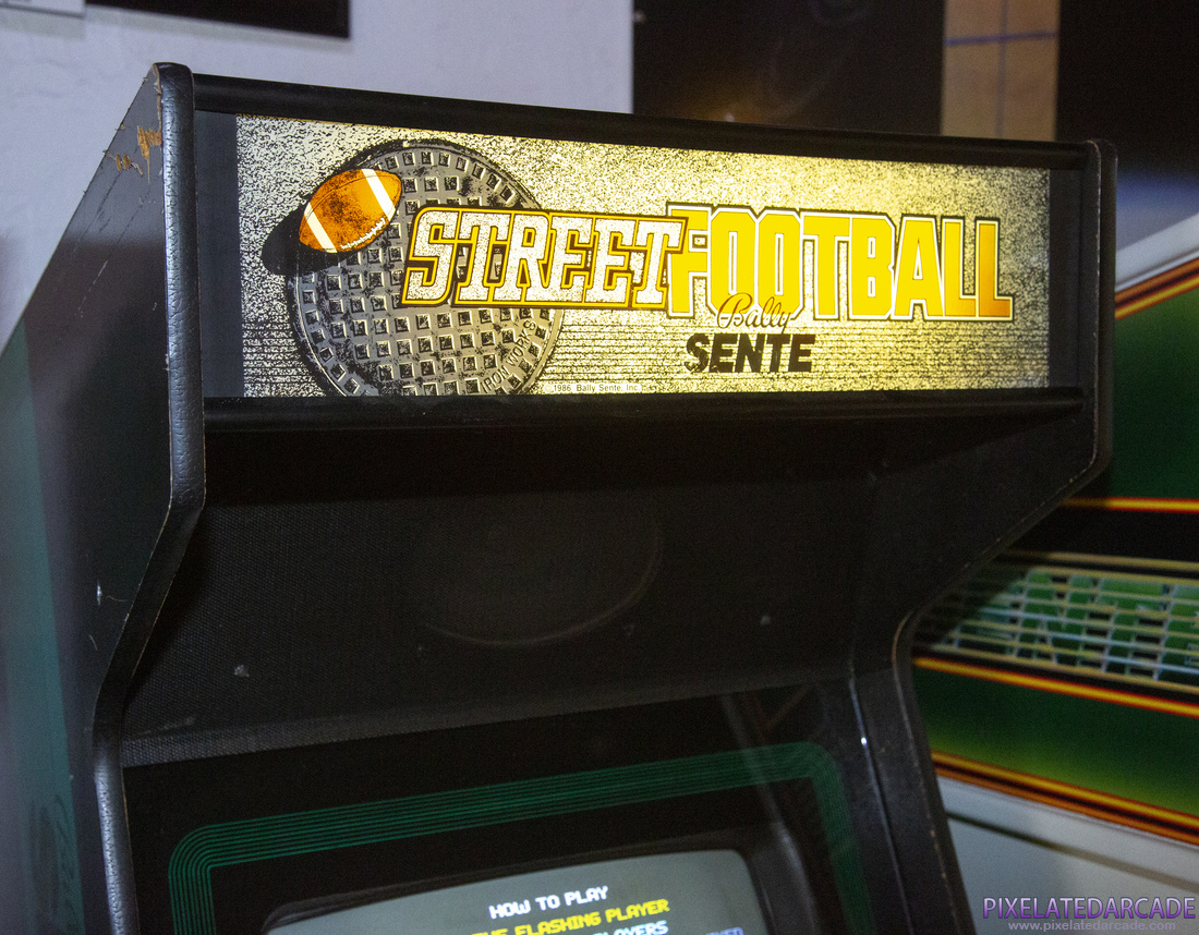 Street Football Photo: Street Football arcade cabinet - Marquee