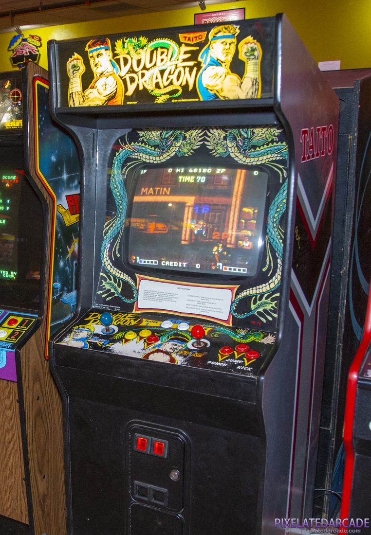 Double Dragon Photo: Double Dragon arcade cabinet
