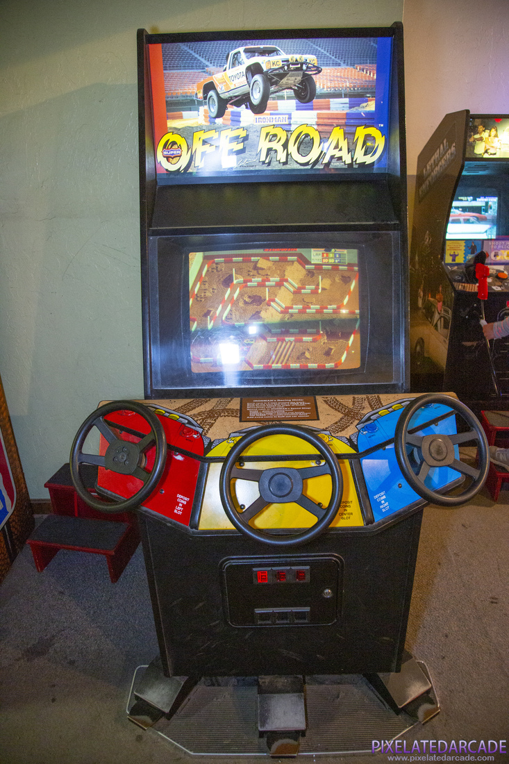 Ivan 'Ironman' Stewart's Super Off Road Photo: Super Off Road arcade cabinet - Front