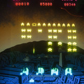 Deluxe Space Invaders arcade cabinet - Monitor (U.S. version)