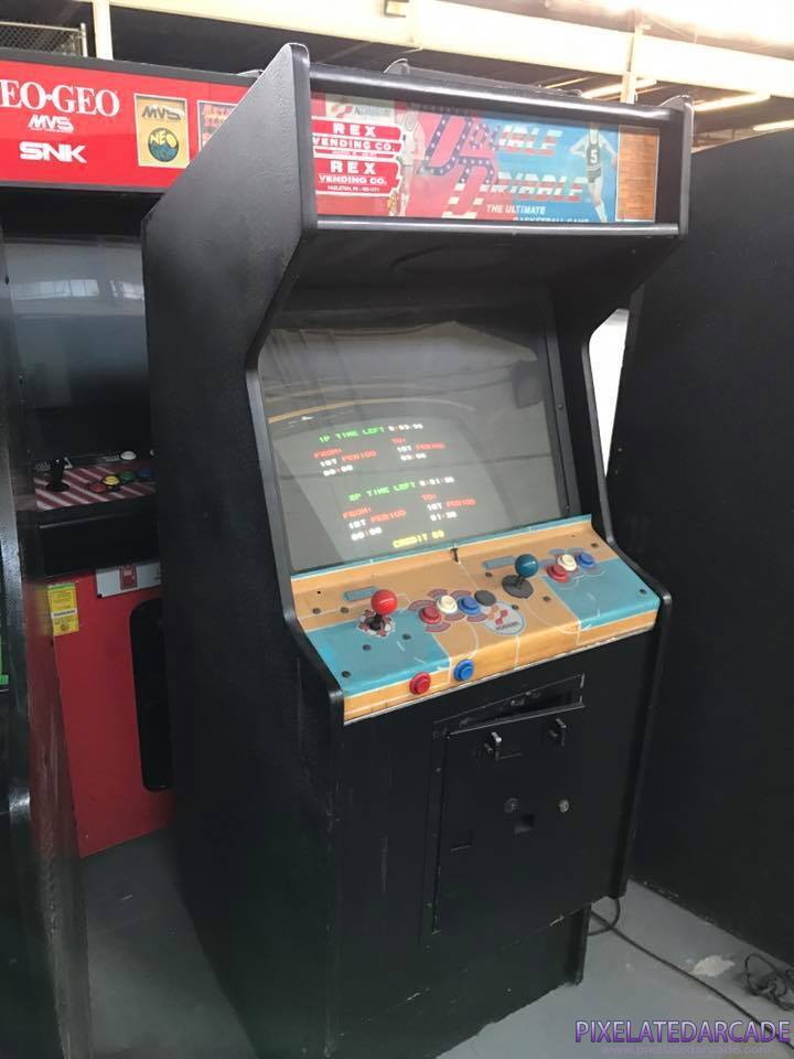 Double Dribble Photo: Double Dribble arcade cabinet