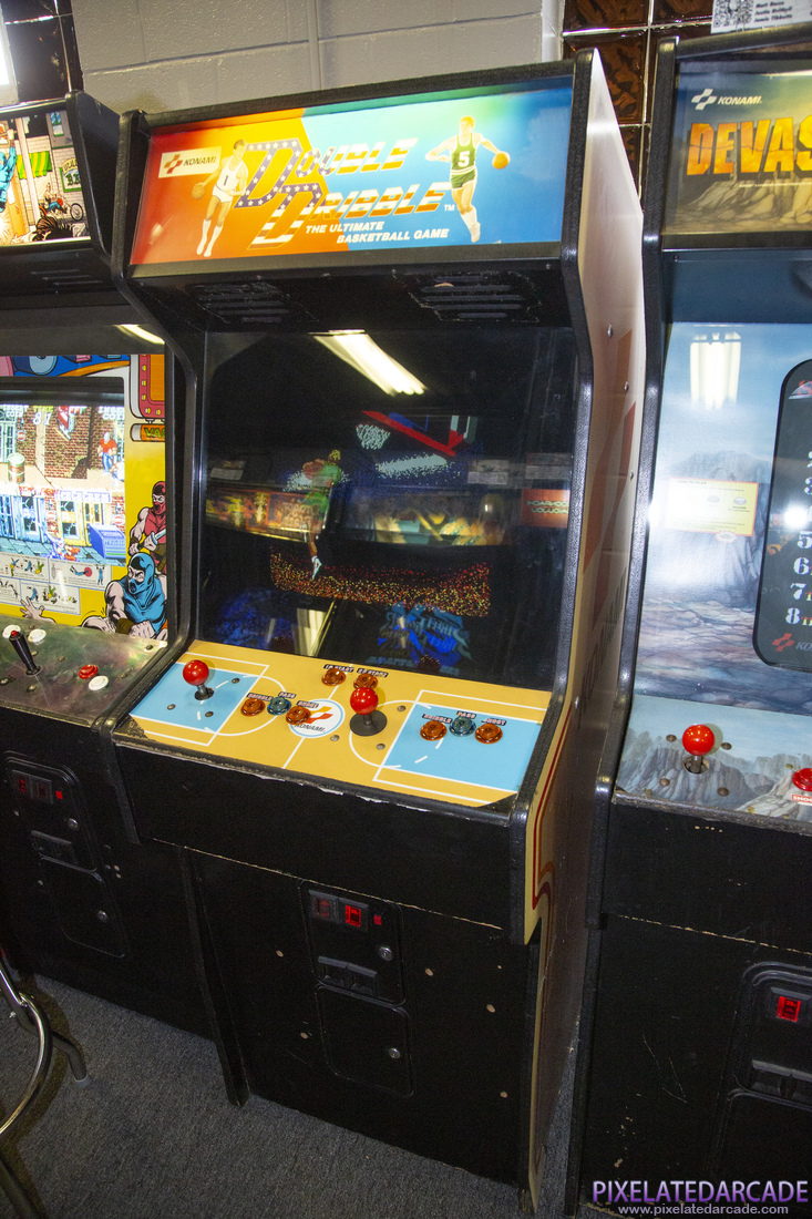 Double Dribble Photo: Double Dribble arcade cabinet