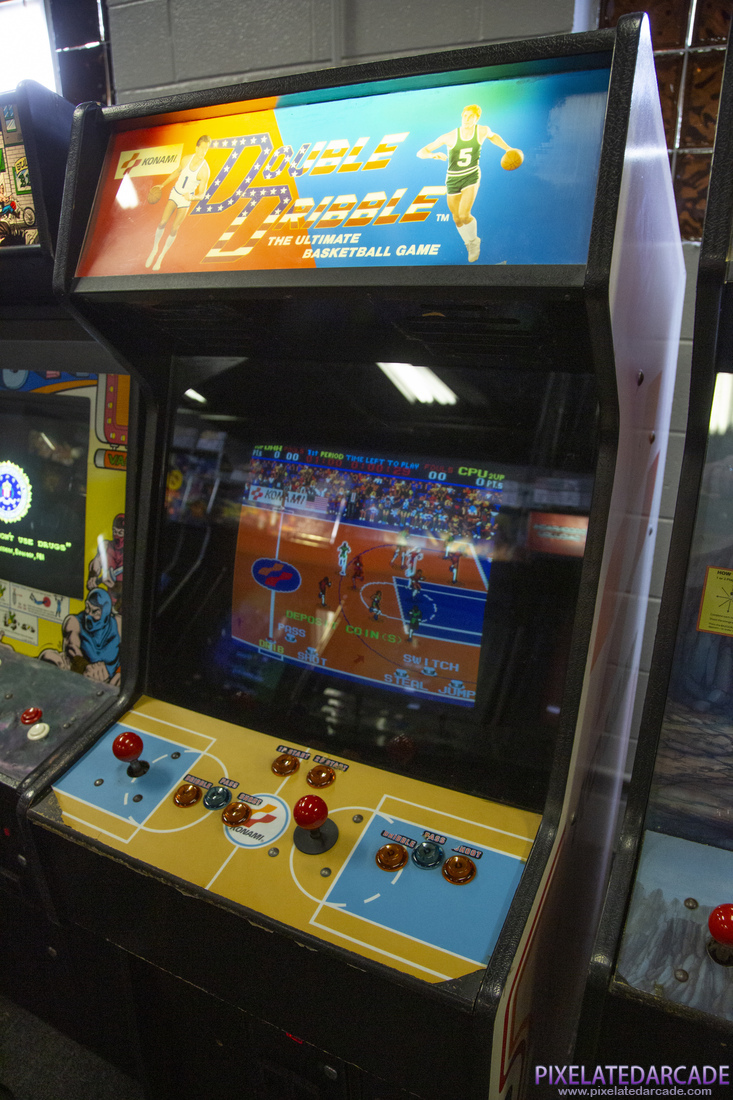 Double Dribble Photo: Double Dribble arcade cabinet