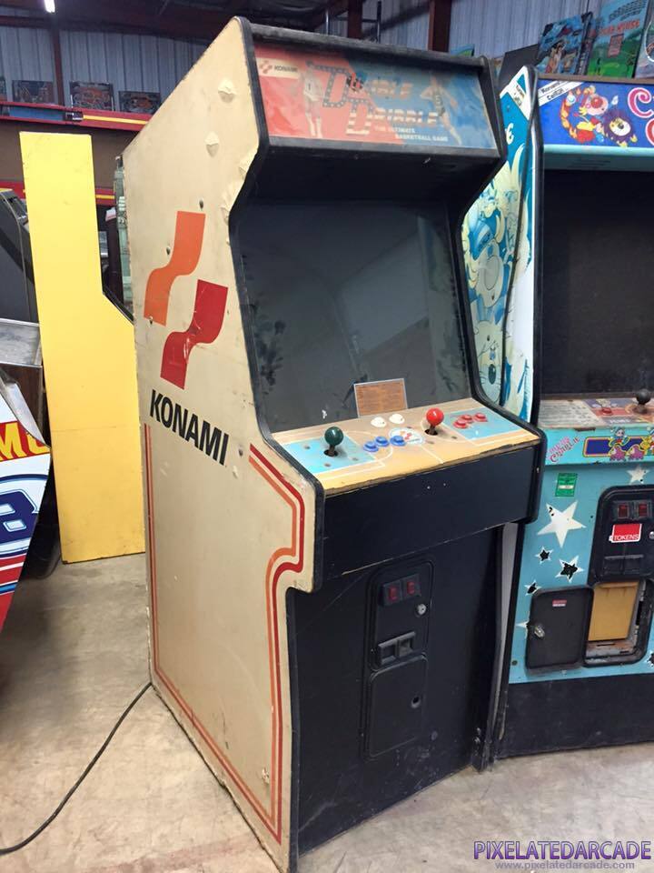 Double Dribble Photo: Double Dribble arcade cabinet