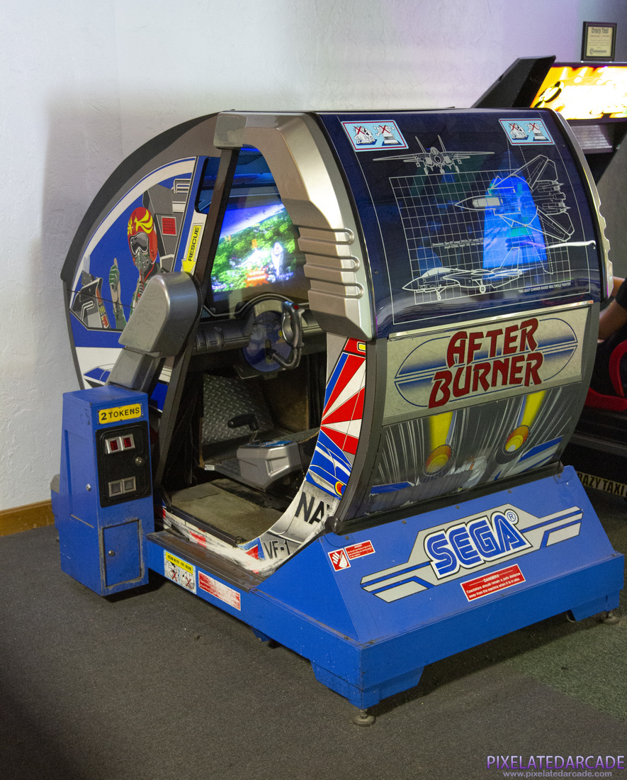 After Burner II Photo: After Burner motion cabinet