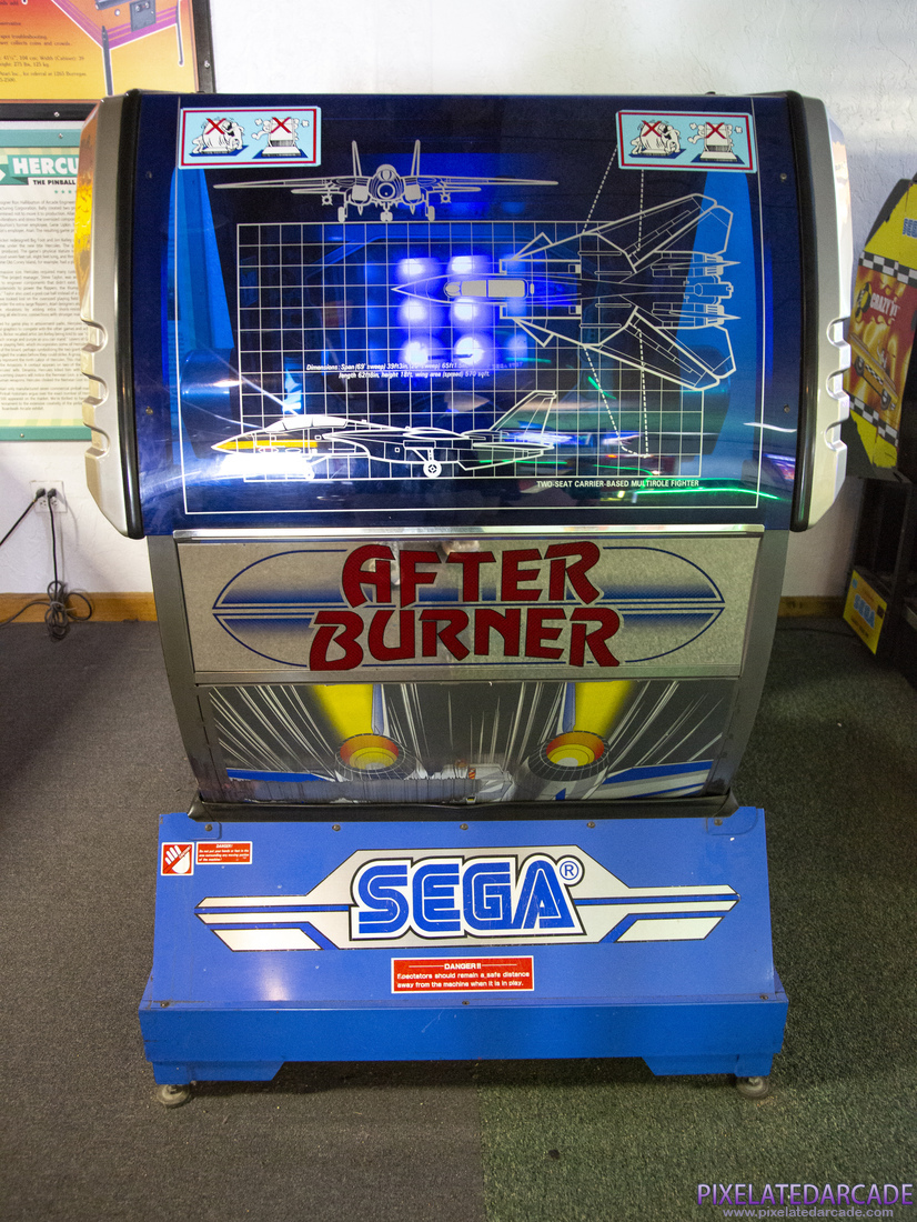 After Burner II Photo: After Burner motion cabinet - Front