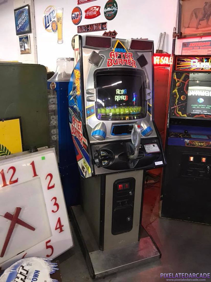 After Burner II Photo: After Burner arcade cabinet