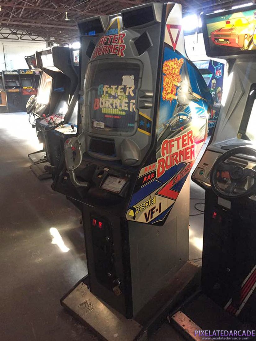 After Burner II Photo: After Burner arcade cabinet