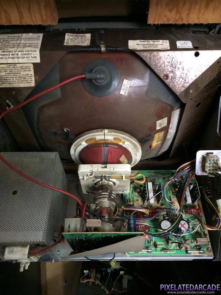 Star Wars Photo: Star Wars arcade cabinet - Interior