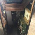 Star Wars arcade cabinet - Interior (monitor is missing)