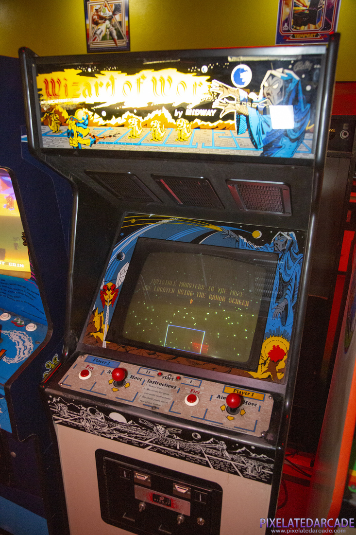 Wizard of Wor Photo: Wizard of Wor arcade cabinet