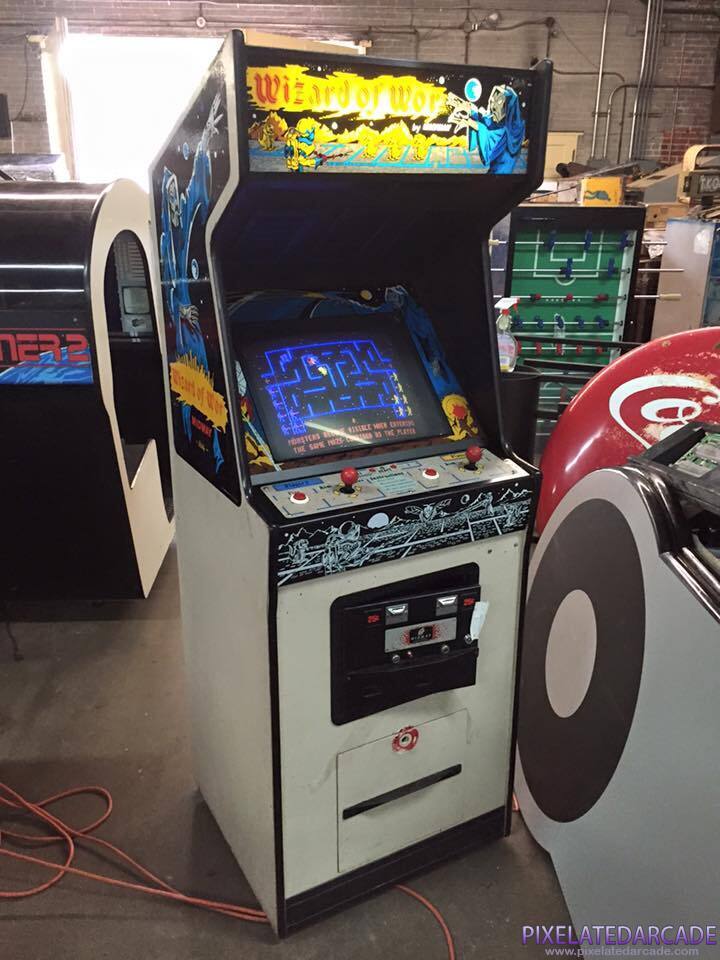 Wizard of Wor Photo: Wizard of Wor arcade cabinet