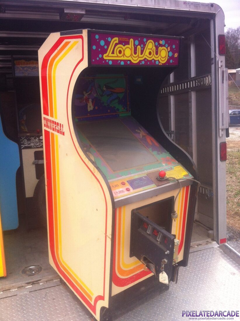 Lady Bug Photo: Lady Bug arcade cabinet