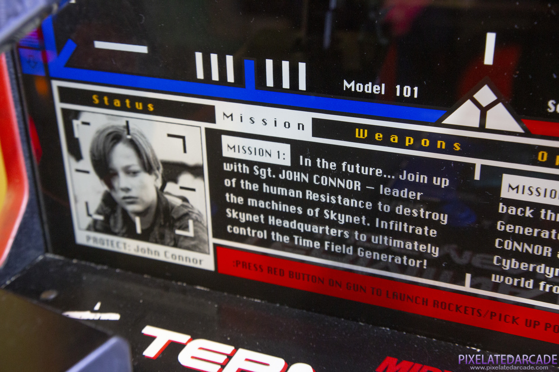 Terminator 2: Judgment Day Photo: Terminator 2; Part of the game instructions.