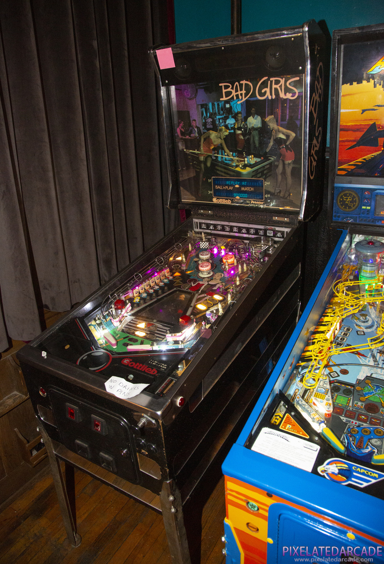 Bad Girls Photo: Bad Girls pinball cabinet