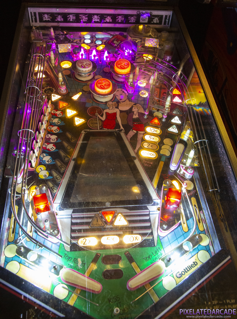 Bad Girls Photo: Bad Girls pinball cabinet - Playfield