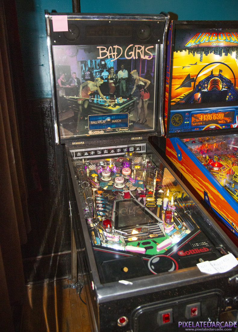 Bad Girls Photo: Bad Girls pinball cabinet