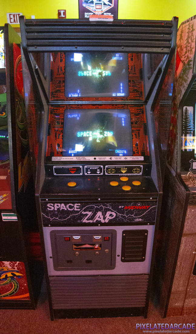 Space Zap Photo: Space Zap arcade cabinet