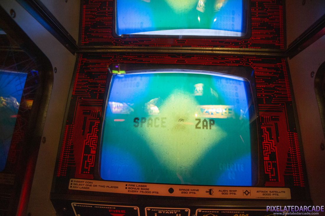 Space Zap Photo: Space Zap arcade cabinet - Monitor
