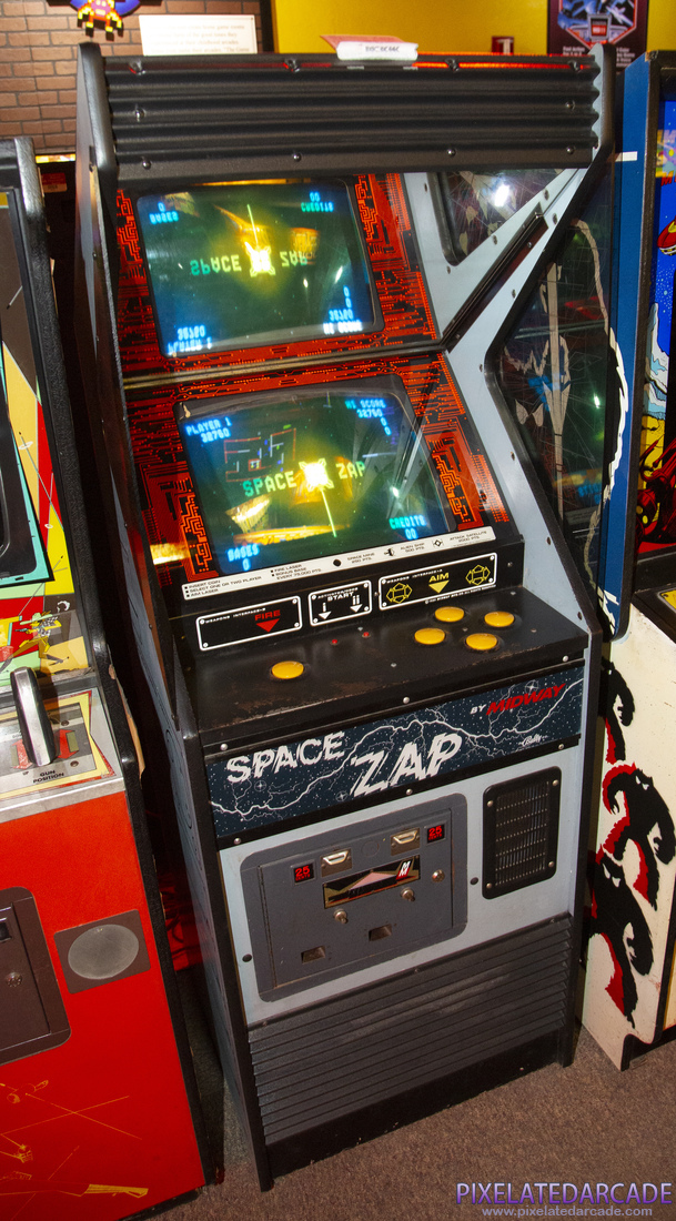 Space Zap Photo: Space Zap arcade cabinet