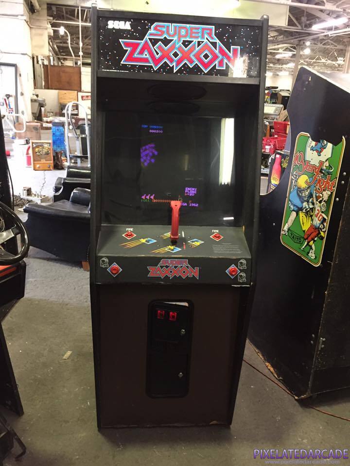 Super Zaxxon Photo: Super Zaxxon arcade cabinet