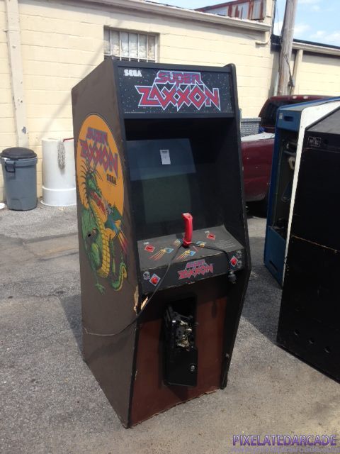 Super Zaxxon Photo: Super Zaxxon arcade cabinet