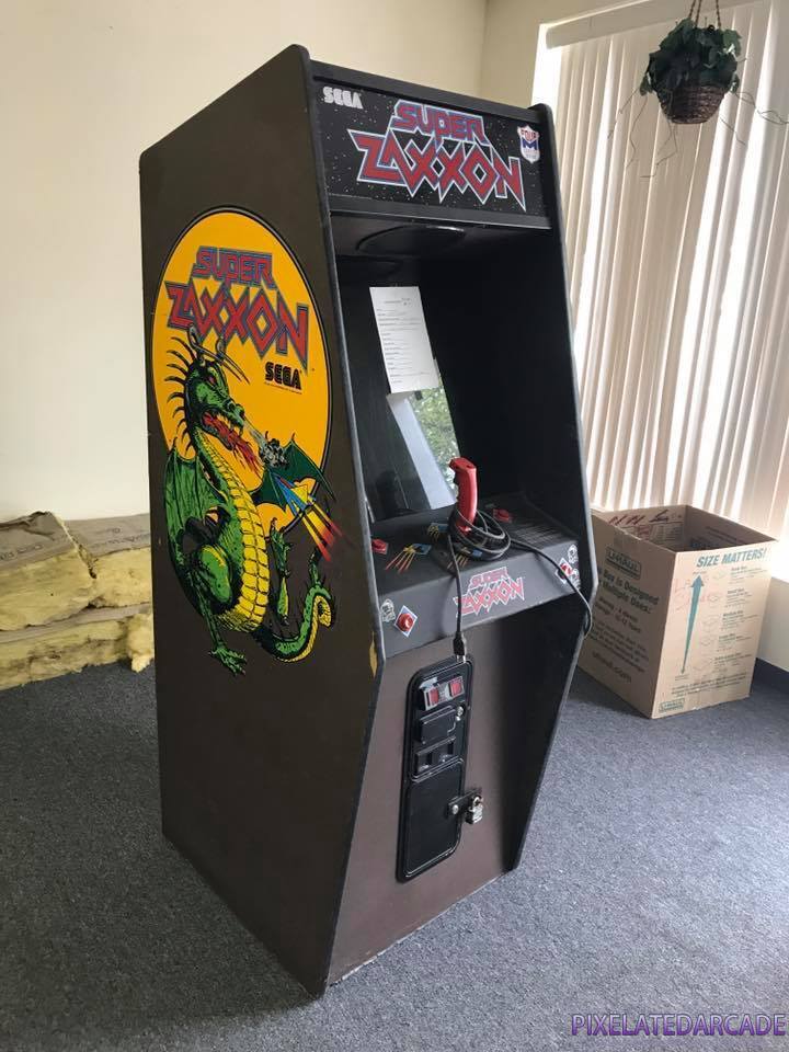Super Zaxxon Photo: Super Zaxxon arcade cabinet