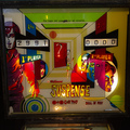 Suspense pinball cabinet - Backglass (illuminated)
