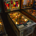 Suspense pinball cabinet